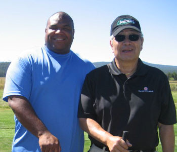 Dick-Inukai-and-Cortlandt-Cuffee-Golfing_350x300